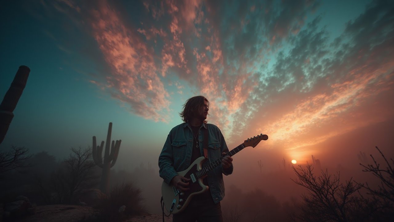Desert Rock Sunset – Hypnotic Stoner Psychedelic Instrumental Jam