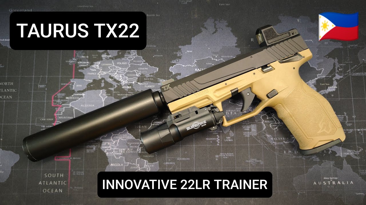 Taurus TX22: Очень инновационный пистолет калибра .22LR - Tabletop Review Philippines