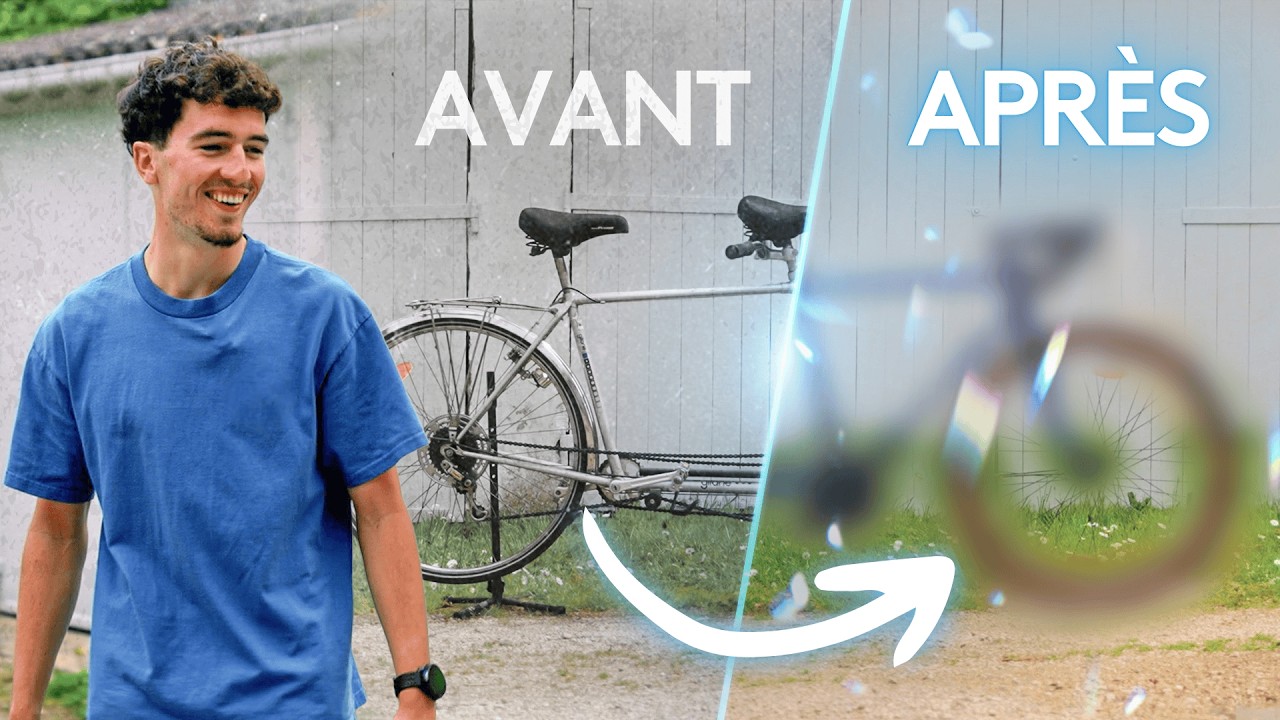 On transforme un vieux tandem rouillé en vélo de rêve | L'atelier vélo