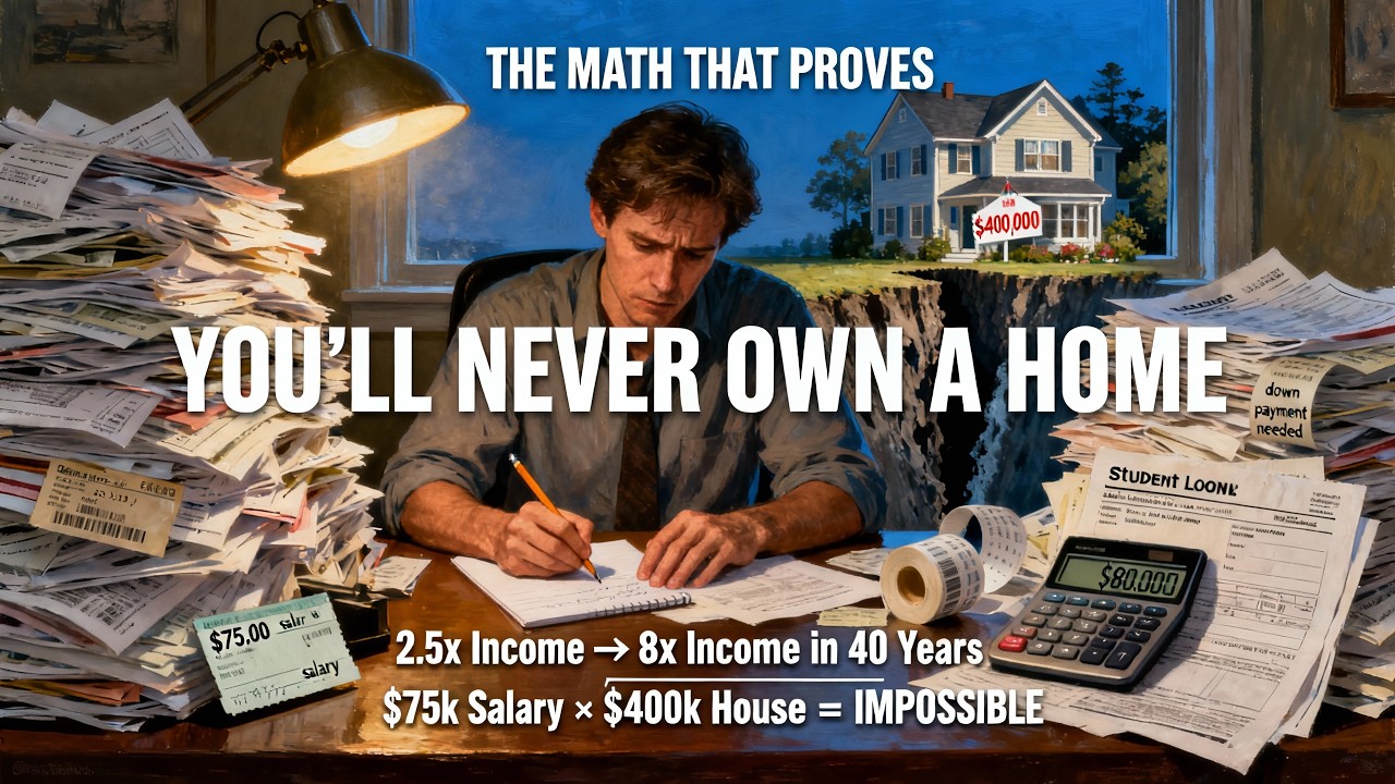 Why You'll Never Own a Home (The 40-Year Housing Trap)