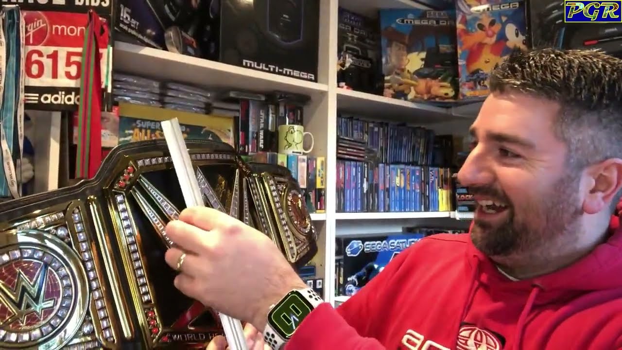 WWE World Heavyweight Championship Title, Jakks Pacific, unboxing