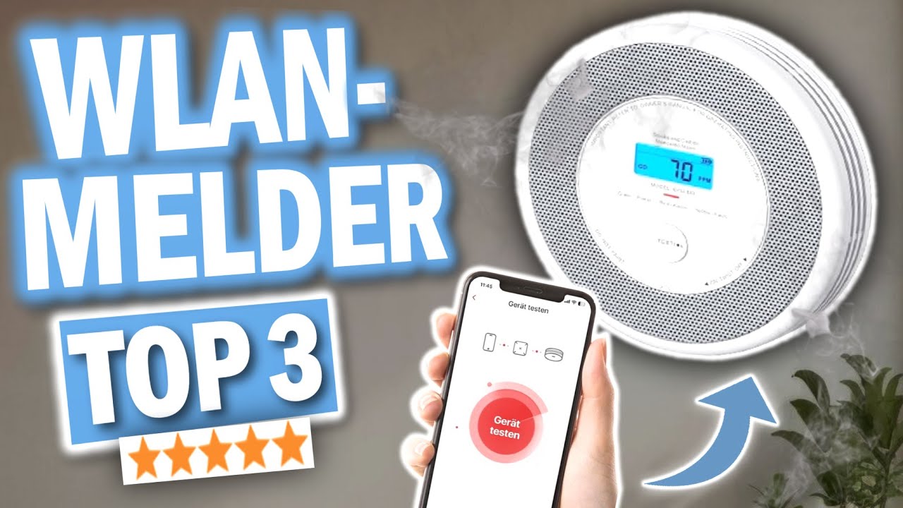 SMARTE WLAN RAUCHMELDER kaufen: Top 3 Rauchmelder 2026 im Vergleich!