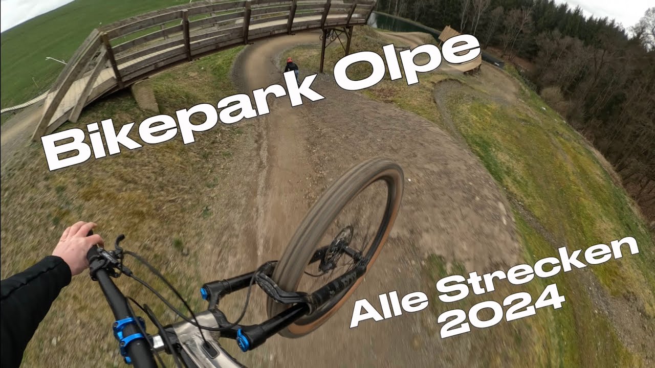 Bester Bikepark für die Nebensaison? | Bikepark Olpe | Alle Strecken | 2024 | 4K