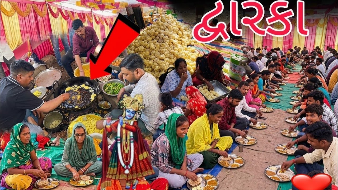 યાત્રાળુ દ્વારકા જાય છે#રસ્તામાં કેપ છે તો ત્યાં વિસામો ખાય છે#એપ વાળા ભાઈઓ સેવા કરે છે#