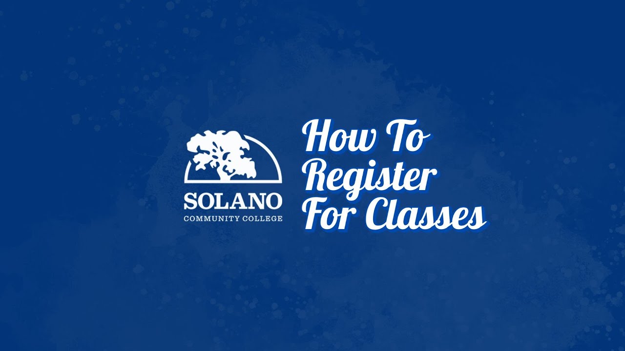 How To Register For Classes