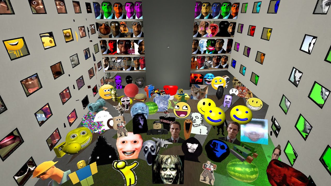 ALL NEXTBOTS CHASE and ATTACK ME in Garry's Mod! (Obunga, Juandale, Selene, Nico's, Lobotomy) #8