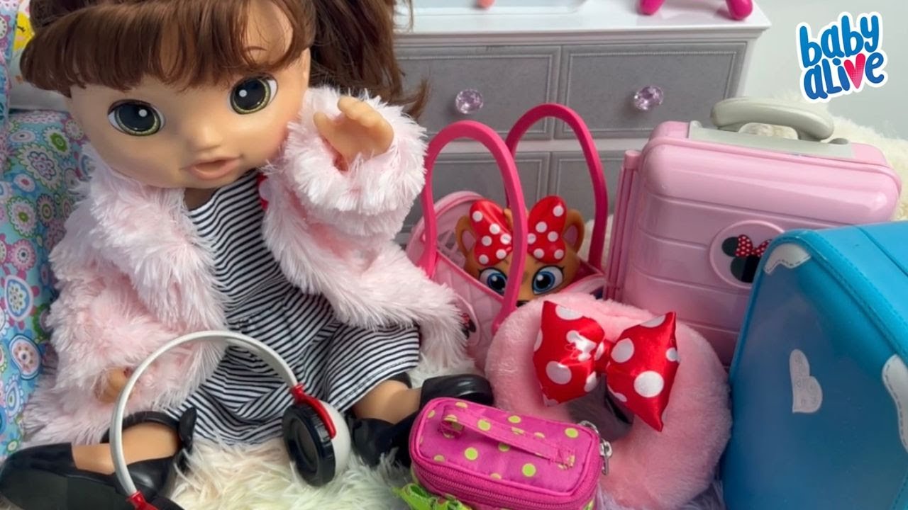 BABY ALIVE SOFIA ARRUMA AS MALAS PARA VIAJAR PARA OS ESTADOS UNIDOS