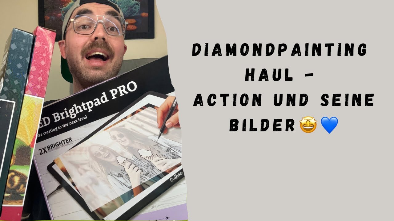 XXL Diamondpainting Haul - Action und seine Bilder🤩💙