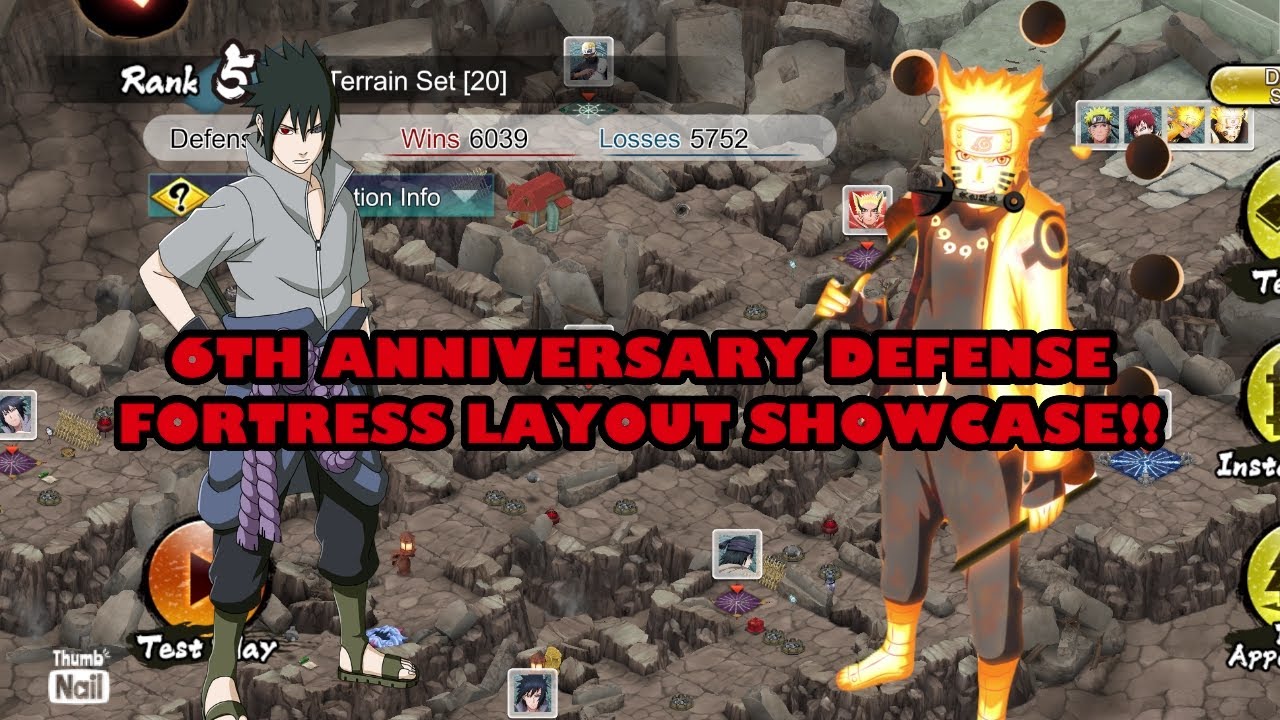 6th Anniversary BEST Defense Fortress Layout SHOWCASE!! (Nxb Ninja Voltage)