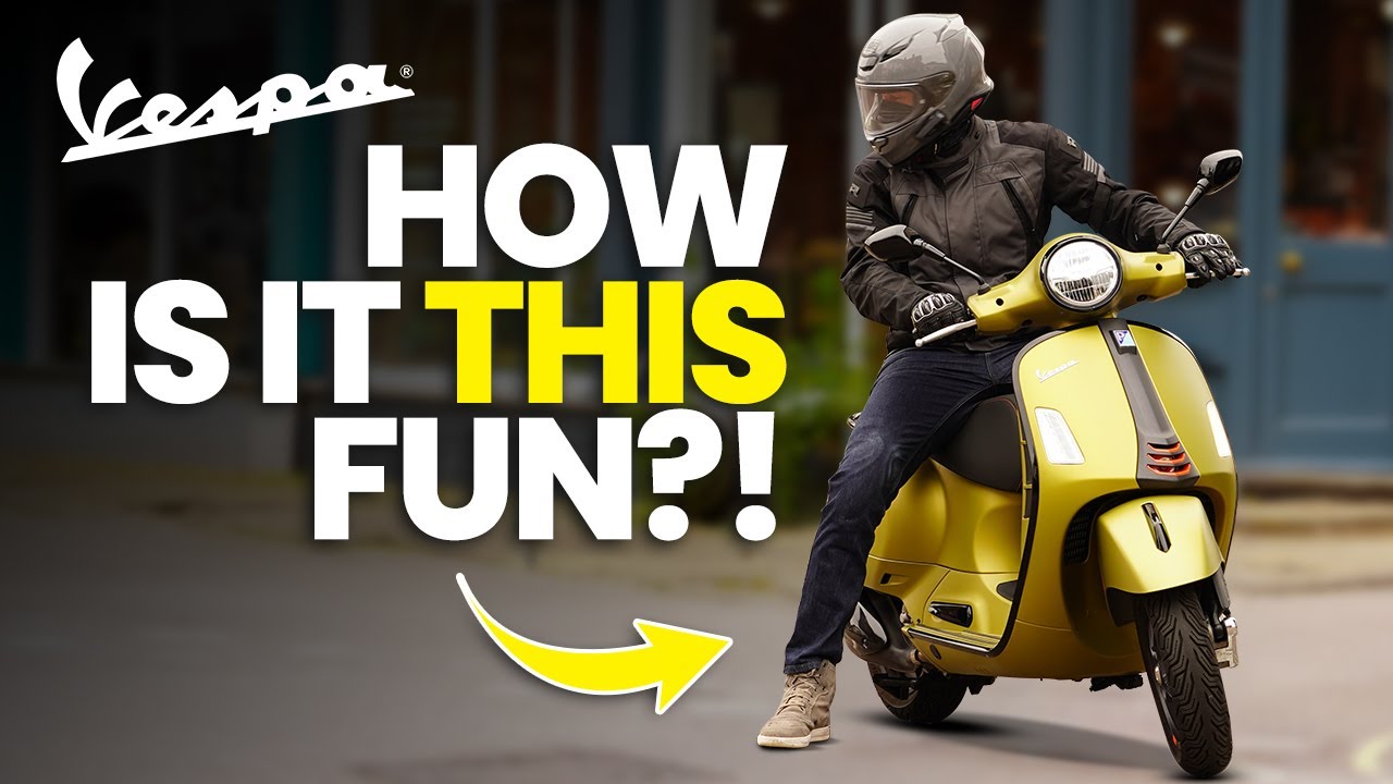 Vespa GTS300 Supersport: ПОЧЕМУ ЭТО ТАК ВЕСЕЛО?!