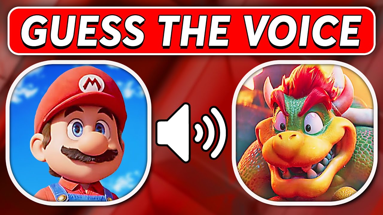 Guess the Mario Characters by Their Voice! 🍄🍄🍄