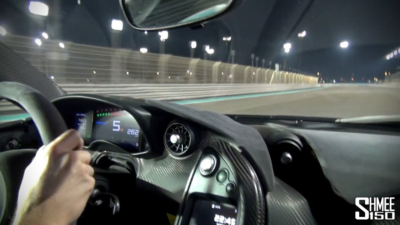 McLaren P1 Incredible HOT LAP на борту