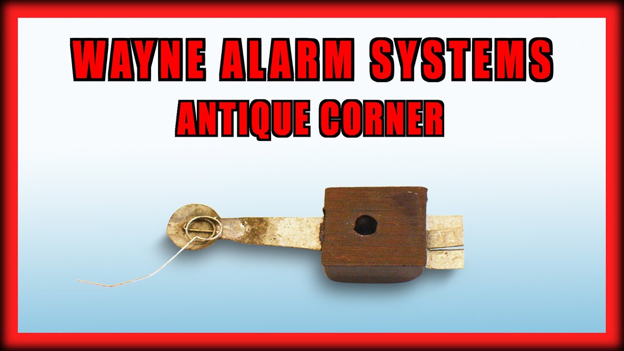 Wayne Alarm Antique Corner 35: Window Contacts