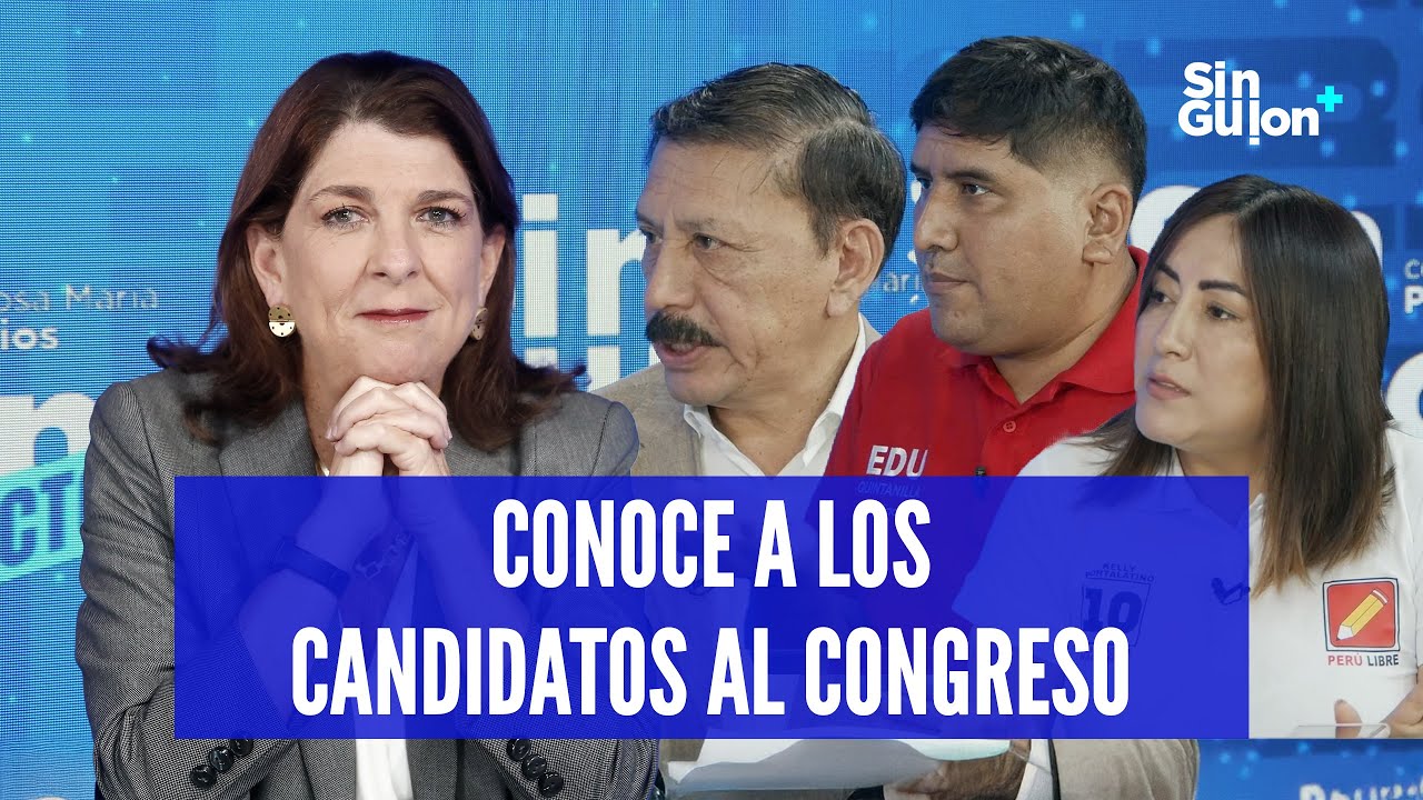 ROSA MARÍA PALACIOS entrevista a KELLY PORTALATINO, CARLOS TUSE Y EDUARDO QUINTANILLA