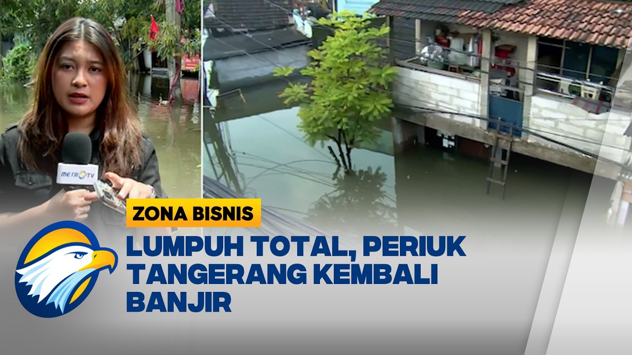 [HEADLINE NEWS 09/03] Banjir Kembali Rendam Periuk, Tangerang, Rumah Warga Tenggelam