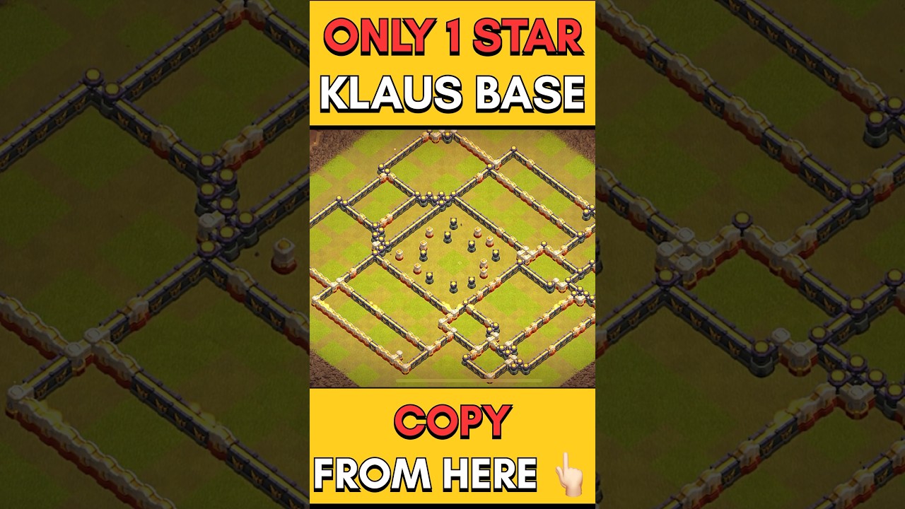 Only 1 Star TH17 CWL Base 2025 Anti 2 Star Anti Root Rider Anti Dragon  Clash of Clans #shortsfeed
