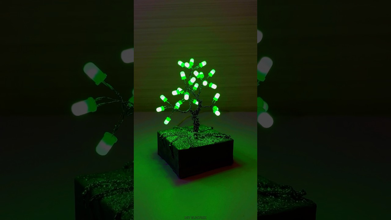 Making a Amazing LED Tree | LED Tree | Decoration ideas | Electronic Projects