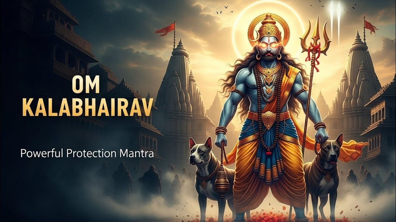 kal bhairav song Om Kalabhairava Bhajan | Powerful Mantra | Shri Music Bhakti #kalabhairav 