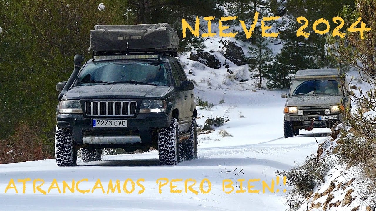 Encontramos nieve y casi no salimos!! Ruta 4x4 por los alrededores de Murcia!!