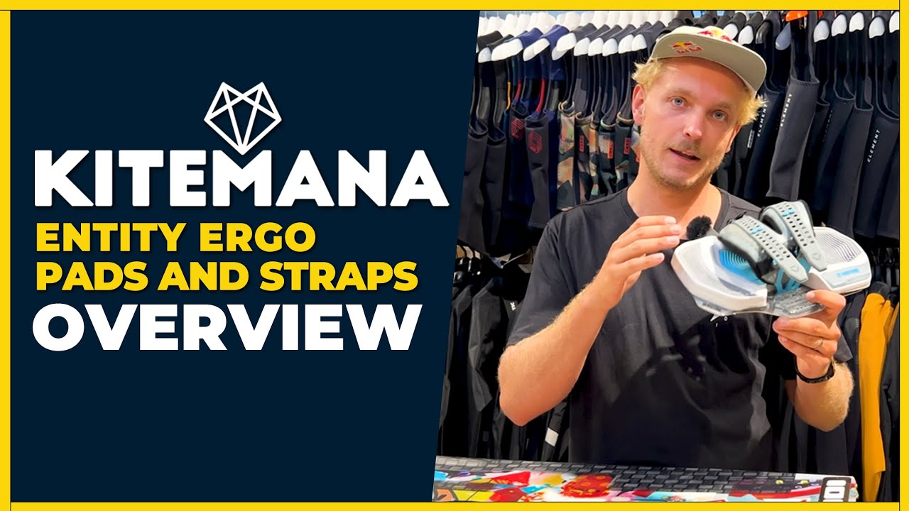 Duotone Entity Ergo Pads & Straps 2023 Overview | Kitemana | Lasse Walker