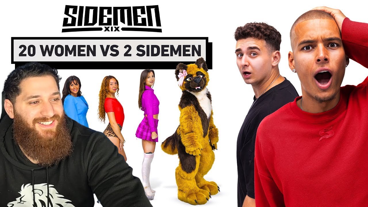 Ibbytee Reacts To 20 WOMEN vs 2 SIDEMEN: MARLON & LACY EDITION