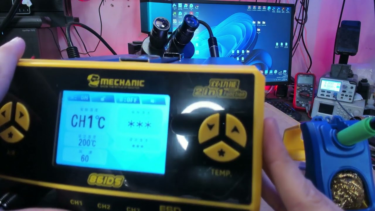 ميكانيك 861DS كاوية و هوت اير خرافي