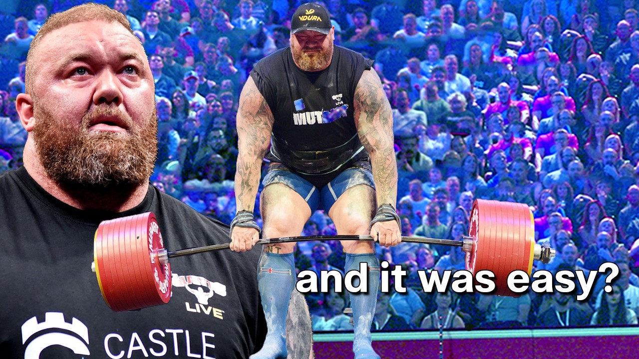 this GIANT just did the GREATEST lift in HISTORY! | 510kg DEADLIFT WORLD RECORD