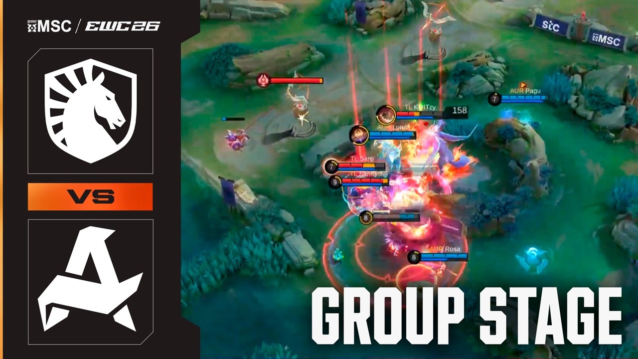 Team Liquid vs. Aurora Gaming | MSC at EWC 26 - Group Stage - HIGHLIGHTS