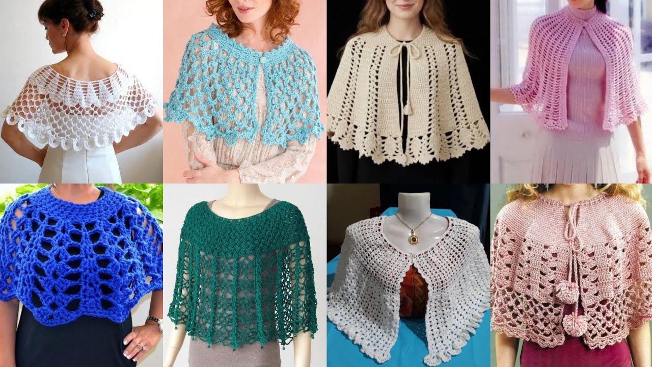 Modran Free Crochet Patterns Crochet 🧶 Caplat Winter Design Latest Top Trending Dress 