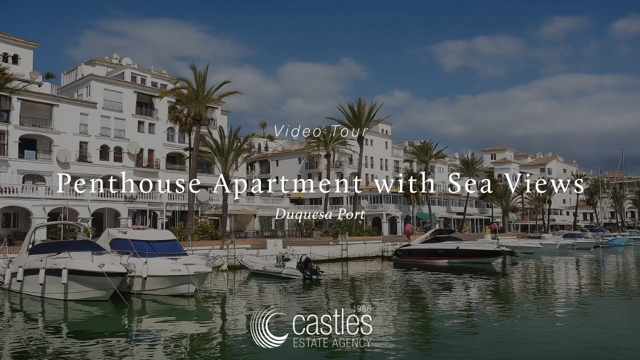 Penthouse Apartment with Sea Views | Duquesa Port