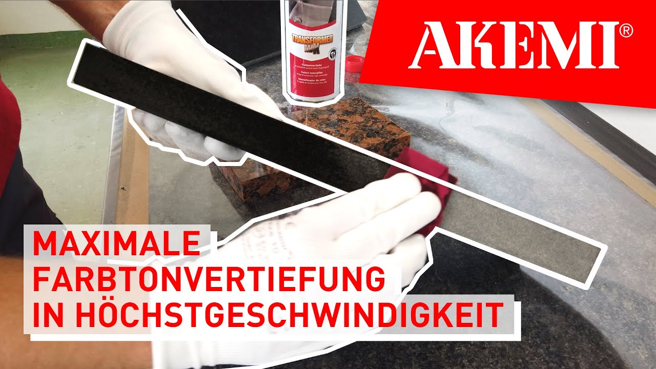 Maximale Farbtonvertiefung in H&ouml;chstgeschwindigkeit: AKEMI Transformer MAX - ideal f&uuml;r Kleinfl&auml;chen