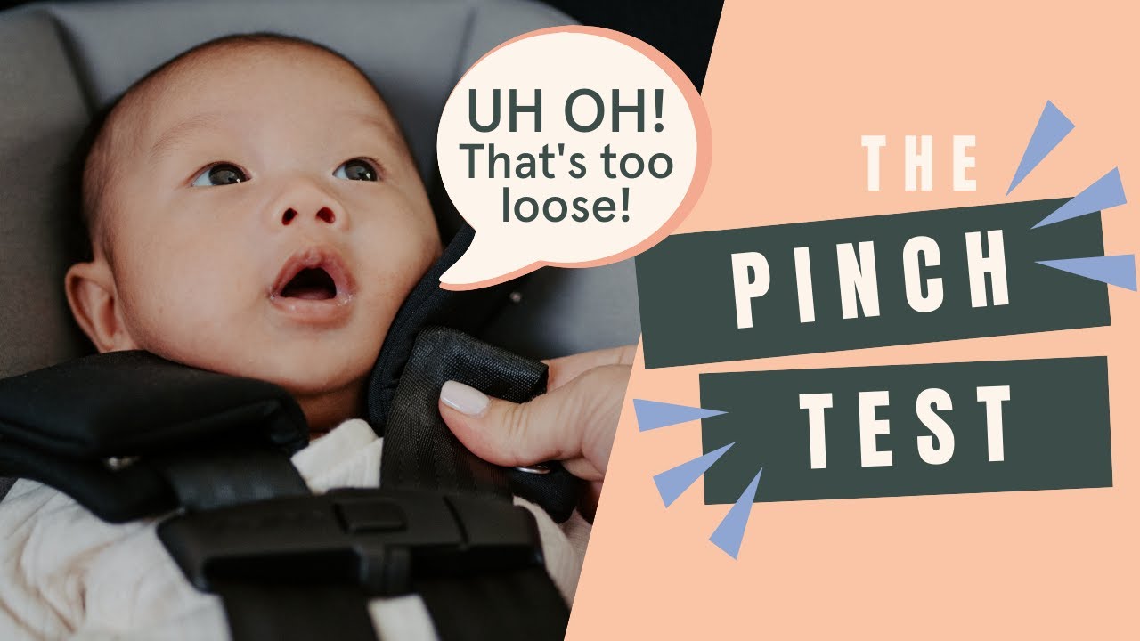 Тест на защемление: как затянуть ремень безопасности в автокресле