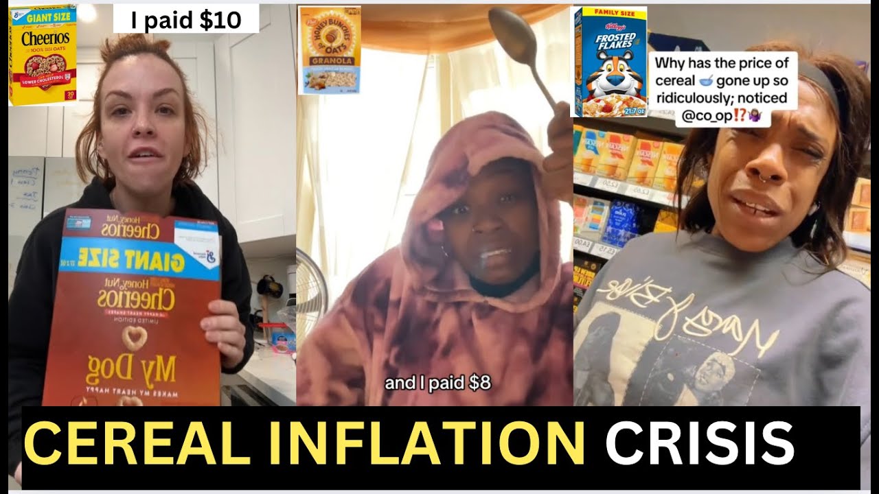 TikTok Rants On Cereal Prices Increasing Due To Inflation|Cost Of Living