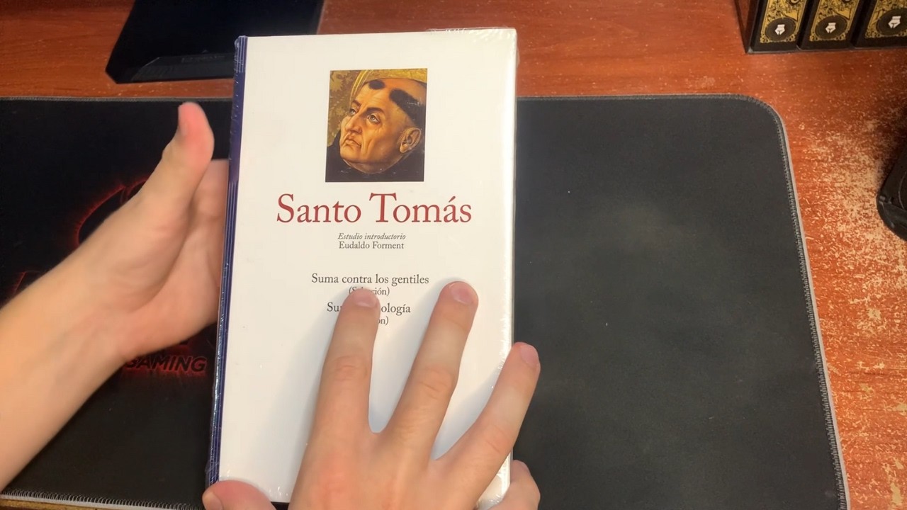 UNBOXING - Santo Tomás de Aquino (Gredos - Grandes Pensadores)