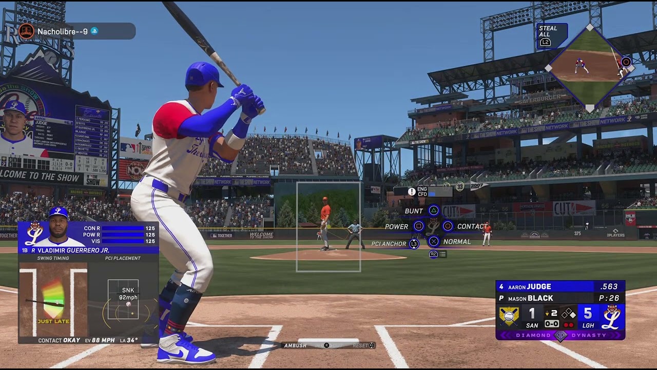 Por el jardín central Aarón Judge 🇺🇸