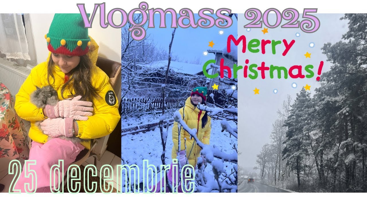Vlogmass 25 декабря. Счастливого Рождества! Спасибо!