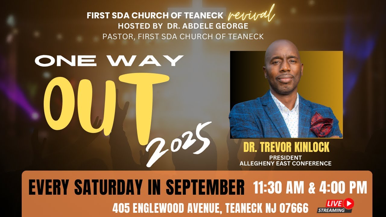 FSDA Church of Teaneck - September 6, 2025, PM - 