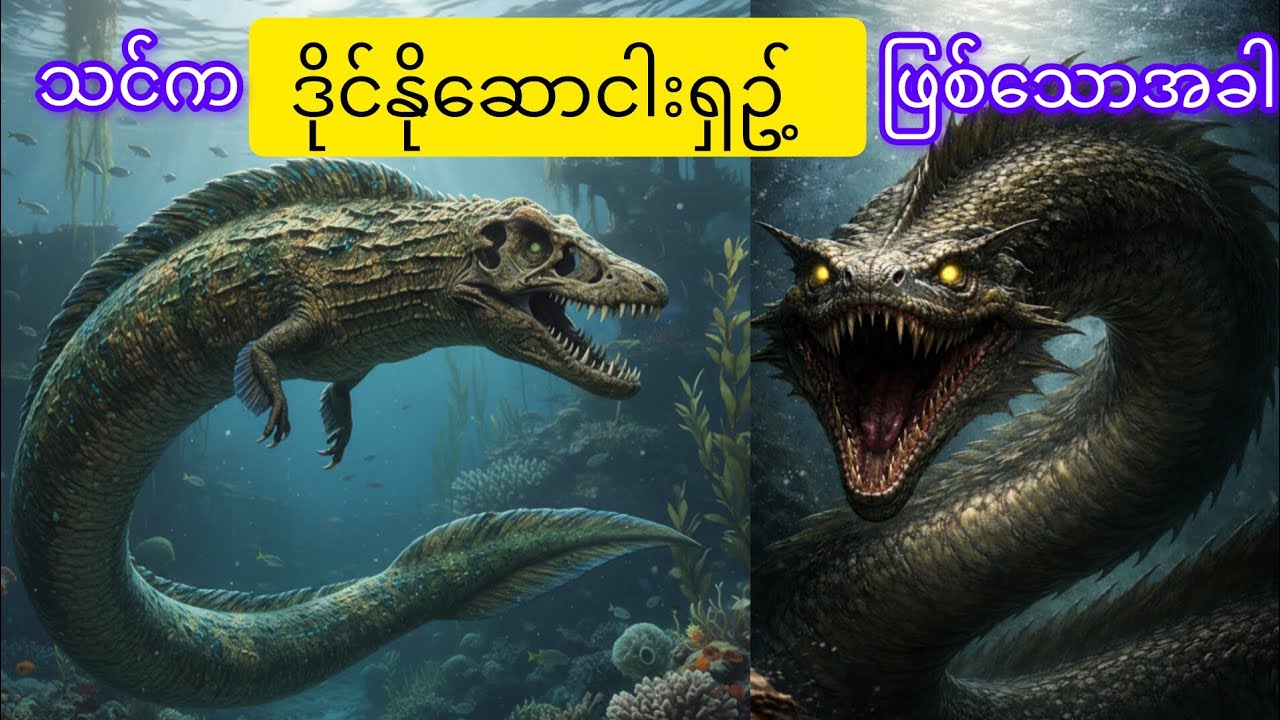 သင်ကဒိုင်နိုဆောငါးရှဥ့်(Dinosour Eel)ဖြစ်သောအခါ (အပိုင်း၁)