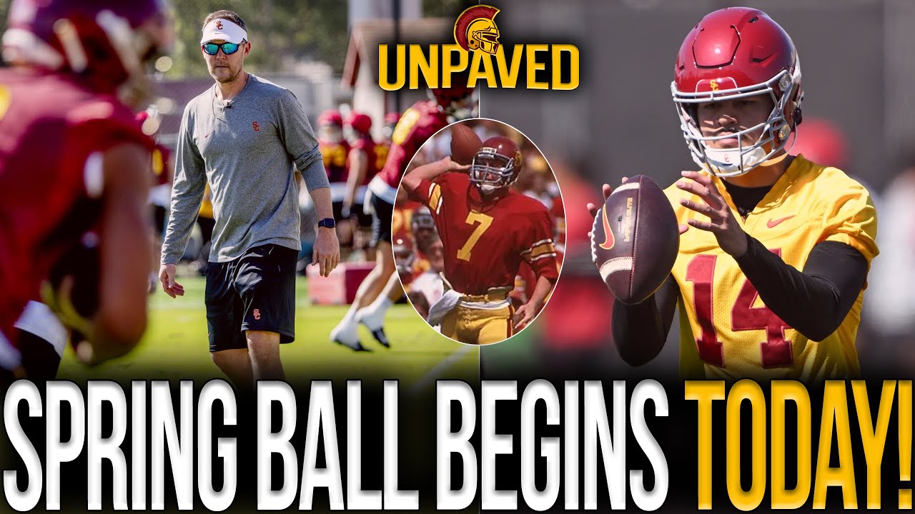 Lincoln Riley & USC Start Spring Ball TODAY! | UNPAVED