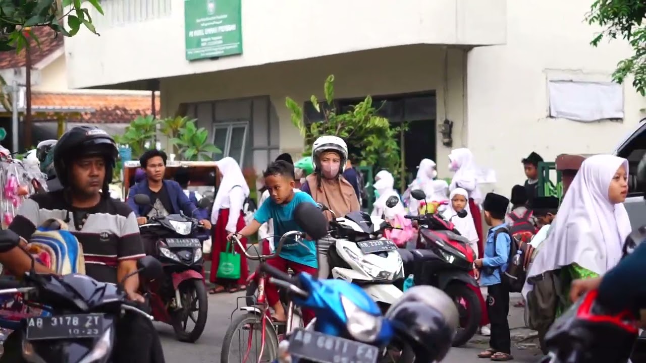 Suasana Sore Hari di Pesantren Nurul Ummah Yogyakarta