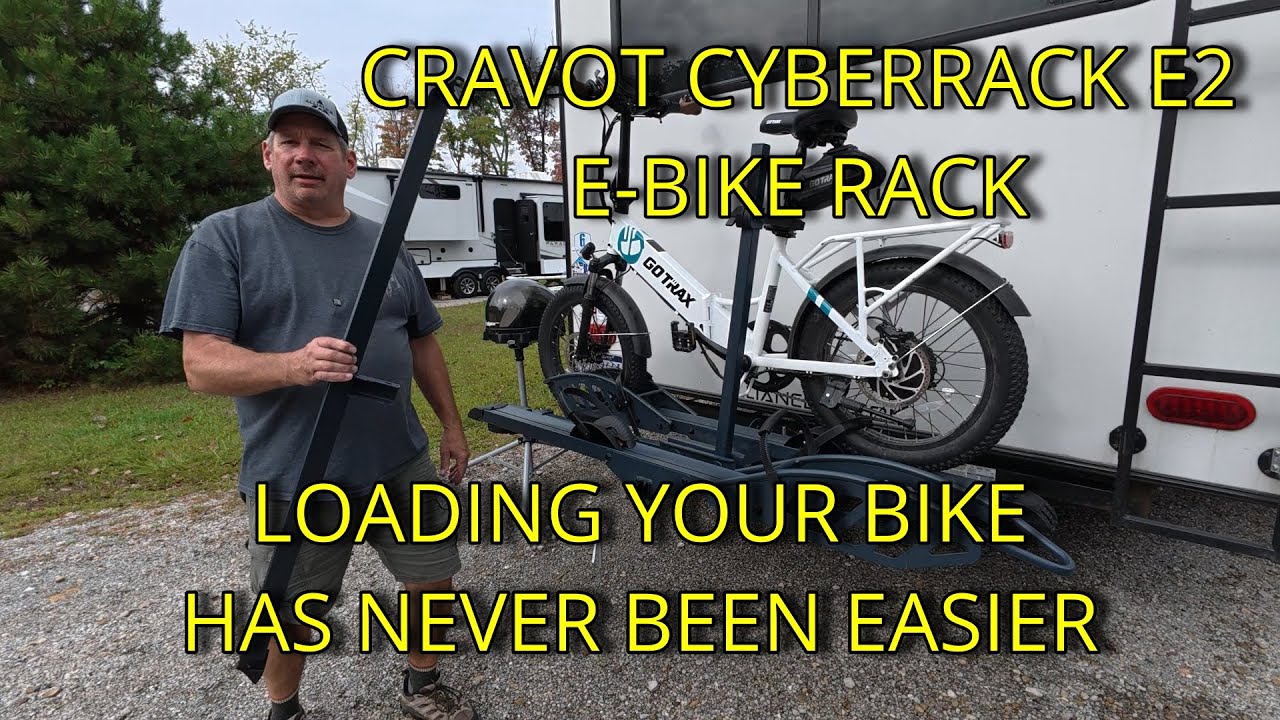 Крепление для велосипеда Cravot CyberRack E2. Упростите транспортировку велосипеда.