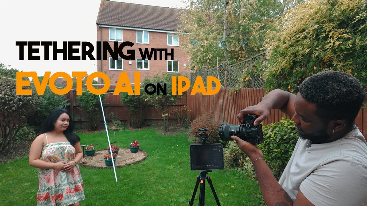 FAST TETHERING AND PHOTO EDITING ON IPAD WITH EVOTO AI