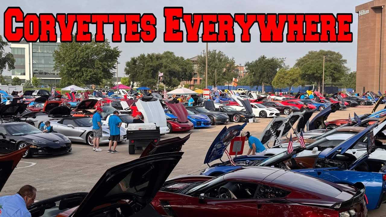HUGE Turnout! LoneStar Corvette Classic