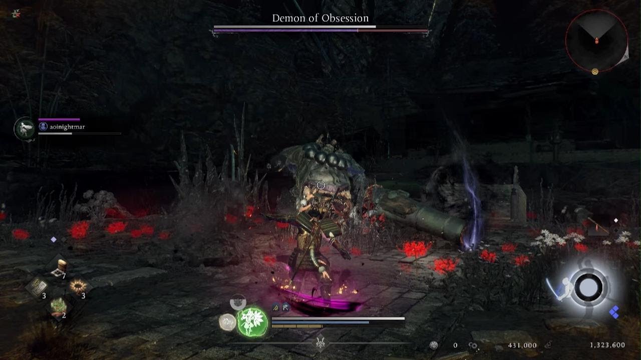 Nioh 3 Demon of Obsession