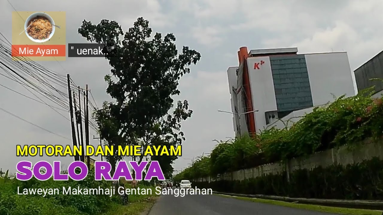 MOTORAN DAN MIE AYAM - MVLOG KELILING SOLO RAYA