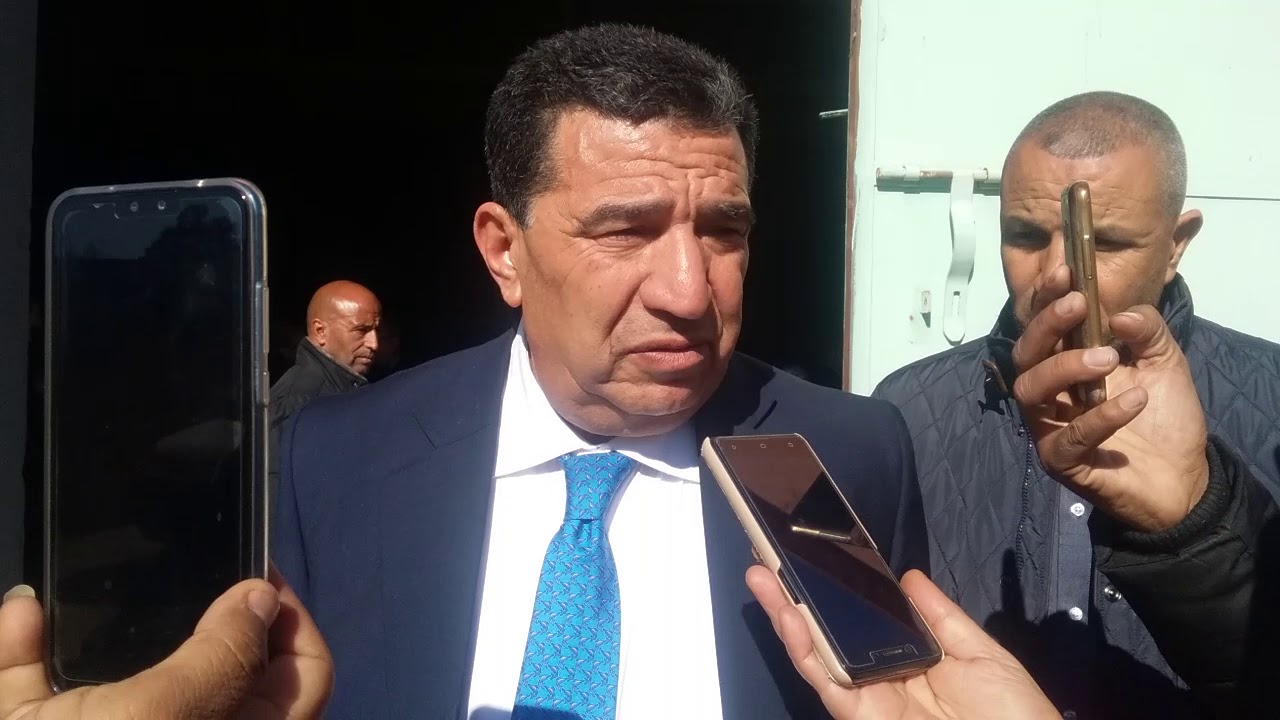 تصريح محمد مبديع  بعد زيارة تفقدية لمكان الجامعة بمدينة الفقيه بن صالح