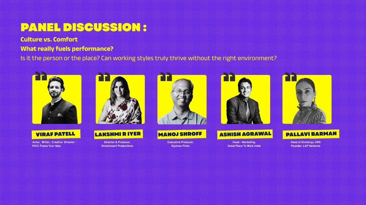 Culture vs. Comfort || Viraf Patell, Ashish Agrawal, Lakshmi R Iyer, Pallavi Barman,  Manoj Shroff