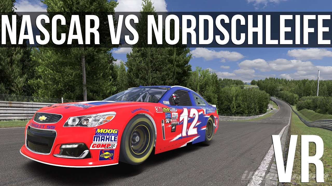 iRacing - How Fast Can A NASCAR Cup Car Lap The Nordschleife?