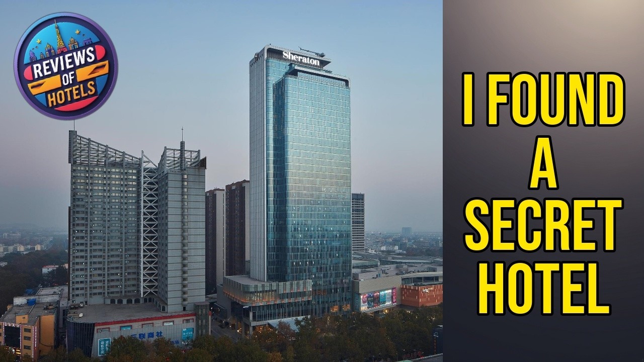 Sheraton Zibo Hotel - I Found a Secret Hotel | Zibo, China🛏️