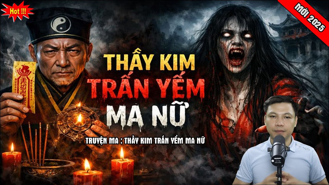 TRUYỆN MA : THẦY KIM TRẤN YỂM MA NỮ | CHUYỆN MA MỚI MC ĐÌNH SOẠN